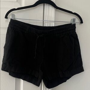 Women's Black Casual Shorts 3” inseam